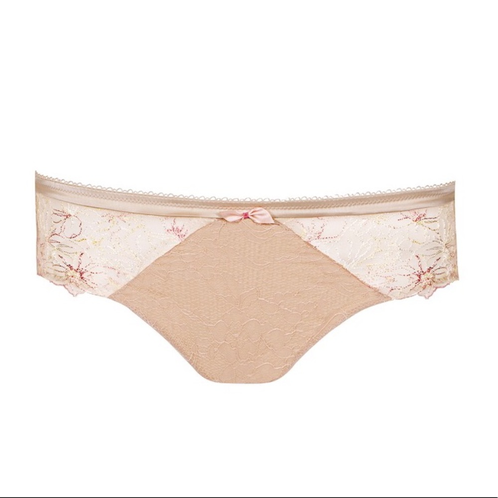 Thong beige S size